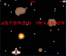 a asteroid shooter