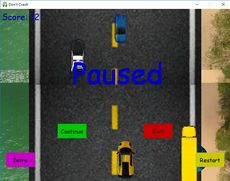 Little car game. Just started to learn pygame; hope you enjoy it :)