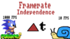 Pygame Framerate Independence Tutorial